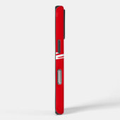 Ontwerp op rood Case-Mate iPhone case (Achterkant / Rechts)