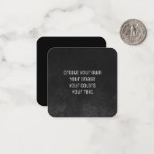 Ontwerp op uw manier - Creëer uw eigen manier Notitiekaartje (Voorkant / Achterkant in situ)