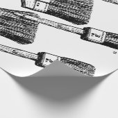 Ontwerp penseel cadeaupapier (Hoek)