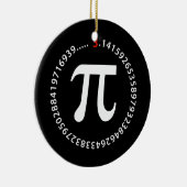 Ontwerp pi-nummer keramisch ornament (Rechts)