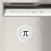 Ontwerp pi-nummer magneet (Insitu (Vaatwasser))