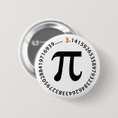 Ontwerp pi-nummer ronde button 5,7 cm (Voorkant /achterkant)