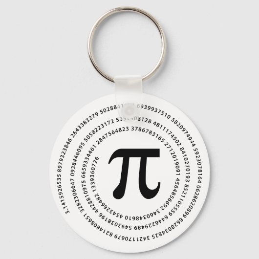 Ontwerp pi-nummer sleutelhanger (Voorkant)