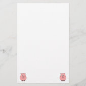 Ontwerp pingelen briefpapier (Achterkant)