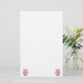 Ontwerp pingelen briefpapier (Staand voorkant)