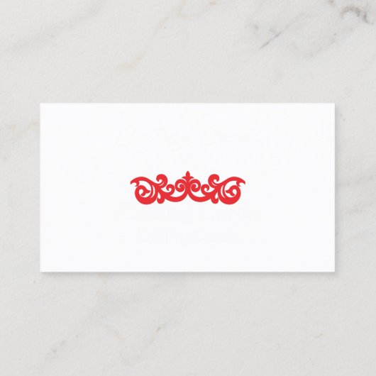 Ontwerp Professionele Visitekaartjes Contactkaartje (Achterkant)