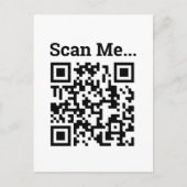 Ontwerp QR-code Briefkaart (Voorkant)