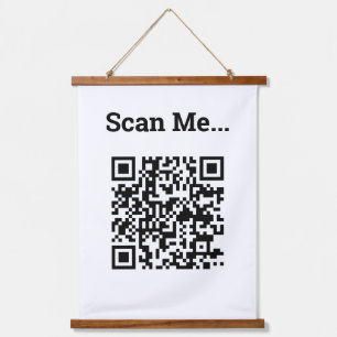 Ontwerp QR-code Hangend Wandkleed
