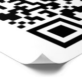 Ontwerp QR-code Poster (Hoek)