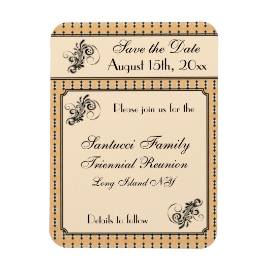 Ontwerp-Reünie, Gebeurtenis, Partij Bewaar de dat Magneet (Verticaal)