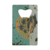  ontwerp roestvrijstalen flesopener kredietkaart flessenopener (Achterkant)