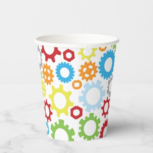 Ontwerp tandwieloverbrengingen | Papierbeker voor  Papieren Bekers (Rechts)