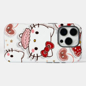 Ontwerp telefoonhoesje met leuk kat Case-Mate iPhone case (Achterkant (horizontaal))