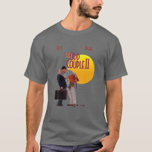 Ontwerp Twee Mannen met Poster ODDS Comedy M T-shirt