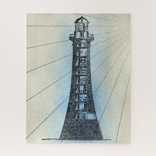 Ontwerp uit de Nautical-reeks 19-weefselpapier Legpuzzel (Verticaal)