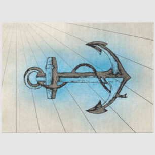 Ontwerp uit de Nautical Series 16 Tissuepapier