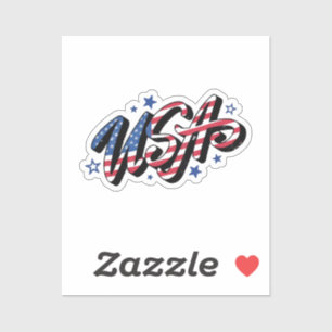 ontwerp usa sticker