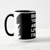 Ontwerp uw dagen... mok (Links)