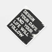 Ontwerp uw dagen... servet (Hoek)