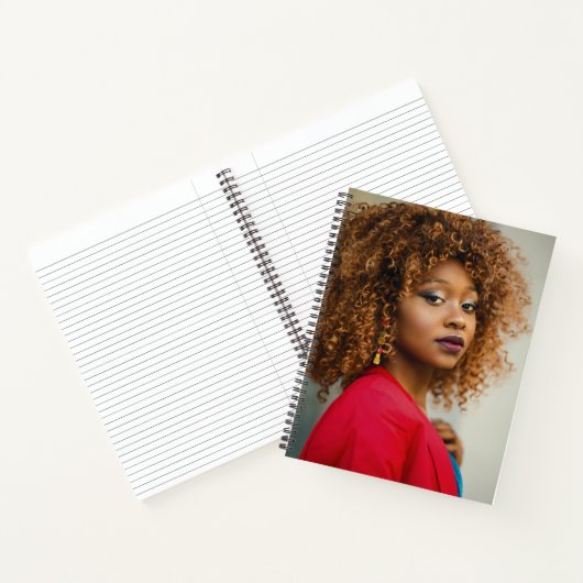 Ontwerp uw droom Custom Photo Spiral Notitieboek (Binnen)