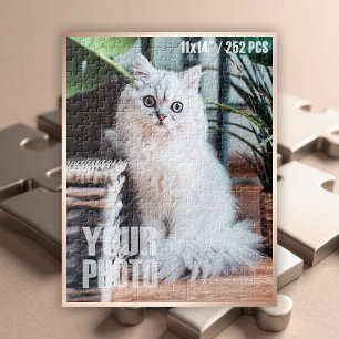 Ontwerp uw eigen 11x14-inch/252-petten aangepaste  legpuzzel