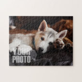 Ontwerp uw eigen 14x11-inch/252 stuks aangepaste f legpuzzel (Horizontaal)