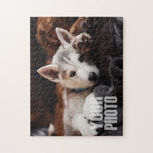 Ontwerp uw eigen 14x11-inch/252 stuks aangepaste f legpuzzel (Verticaal)