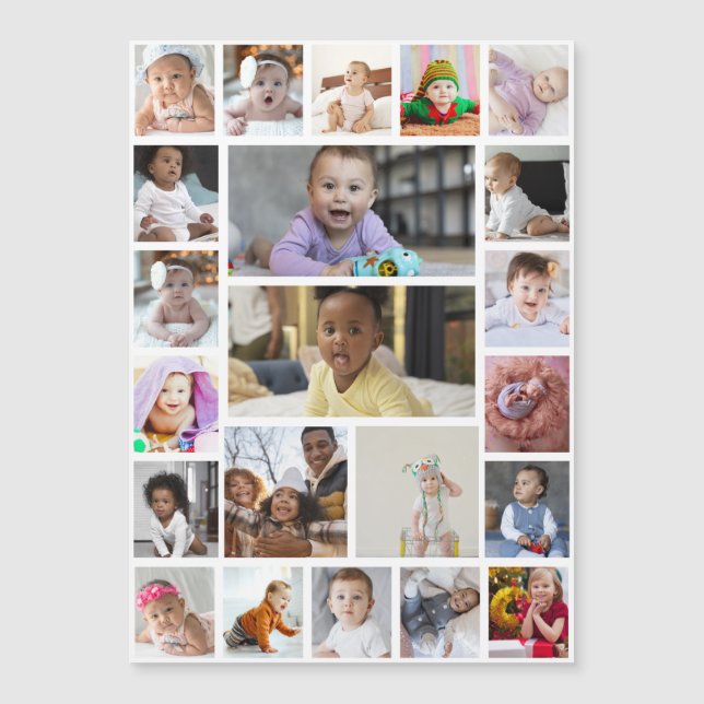 Ontwerp uw eigen 22 fotocollage ingelijst kunst (Voorkant)