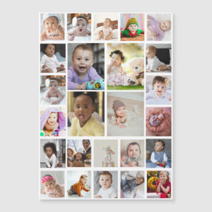 Ontwerp uw eigen 25 fotocollage ingelijst kunst