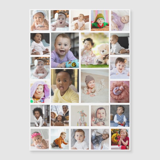 Ontwerp uw eigen 25 fotocollage ingelijst kunst (Voorkant)