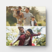 Ontwerp uw eigen 2 fotocollage fotoplaat (Voorkant)