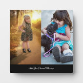 Ontwerp uw eigen 2 fotocollage fotoplaat (Voorkant)