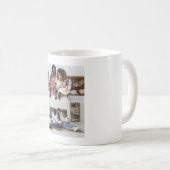 Ontwerp uw eigen 2 fotocollage koffiemok (Voorkant rechts)