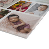 Ontwerp uw eigen 30 fotocollage Poster Snijplank (Hoek)