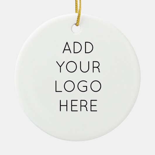 Ontwerp uw eigen aangepaste, aangepaste Afbeelding Keramisch Ornament (Voorkant)