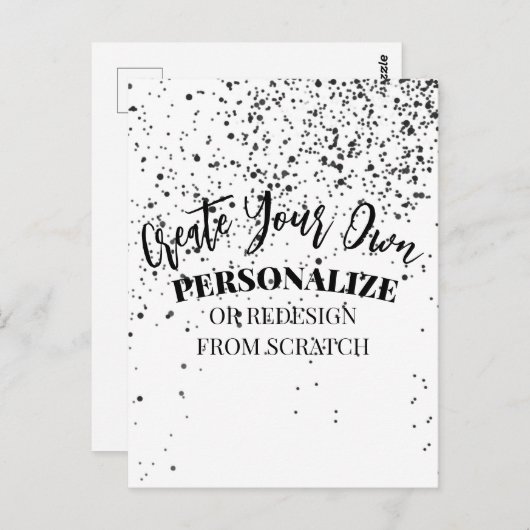 Ontwerp uw eigen aangepaste briefkaart (Voorkant / Achterkant)