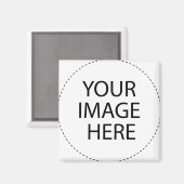 Ontwerp uw eigen aangepaste cadeautjes - leeg magneet (Voorkant / Achterkant)