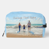 Ontwerp uw eigen aangepaste foto en tekst geperson toilettasje (Achterkant)