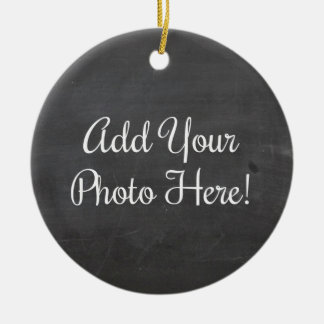 Ontwerp uw eigen aangepaste foto keramische Orname Keramisch Ornament