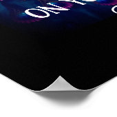 Ontwerp uw eigen aangepaste gefeliciteerde inschri poster (Hoek)