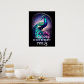 Ontwerp uw eigen aangepaste gefeliciteerde inschri poster (Keuken)