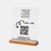 Ontwerp uw eigen aangepaste gepersonaliseerde Logo Acryl Bord (Hoek)