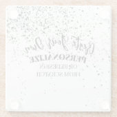 Ontwerp uw eigen aangepaste glazen onderzetter (Achterkant)