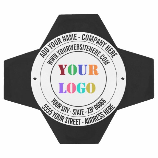 Ontwerp uw eigen aangepaste Logo en tekst Voetbal (Enkel)