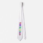 Ontwerp uw eigen aangepaste Logo Stropdas aangepas (Voorkant)