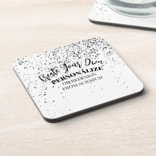 Ontwerp uw eigen aangepaste ontwerp bier onderzetter (Linkerzijde)