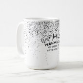 Ontwerp uw eigen aangepaste ontwerp koffiemok (Voorkant links)