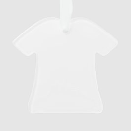 Ontwerp uw eigen acryl thee Shaped Ornamed Ornament