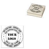 Ontwerp uw eigen adres rubber stempel sjabloon (Gestempeld)