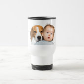 Ontwerp uw eigen Baby en foto-Mok op papier Reisbeker (Center)